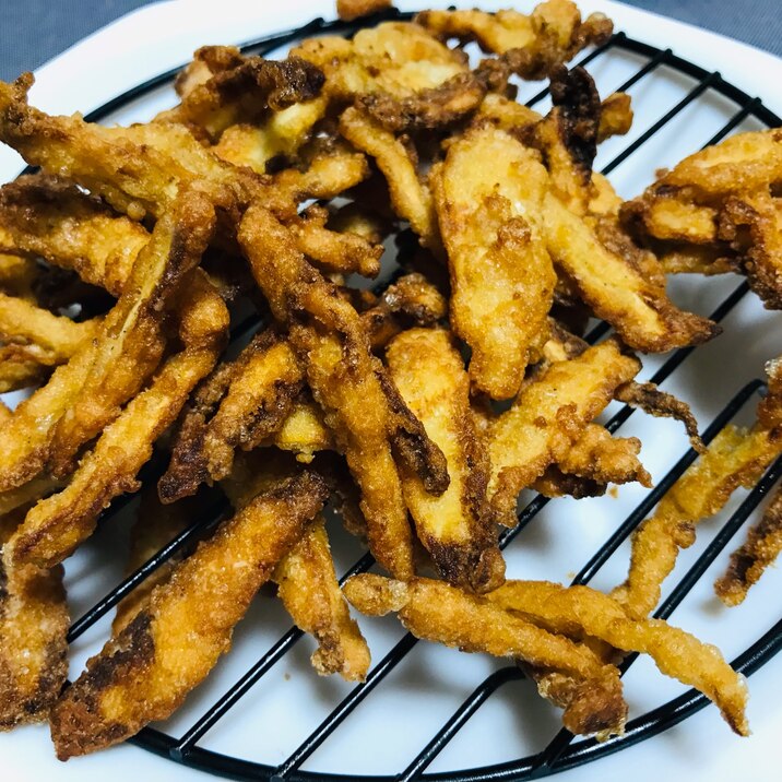 ゴボウの唐揚げ